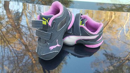 Pumas size 1 infant for girls in excellent condition