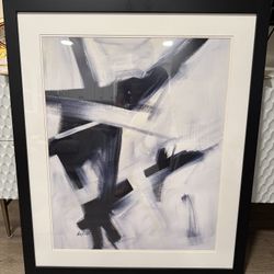 Framed Modern Abstract Wall Art