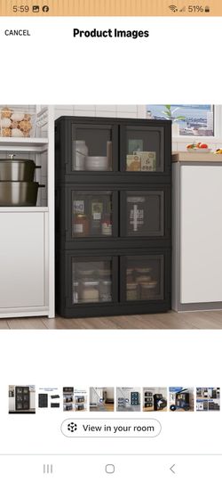 3 pack of stackable Storage Bins with lids new in box pick up in Pomona $65