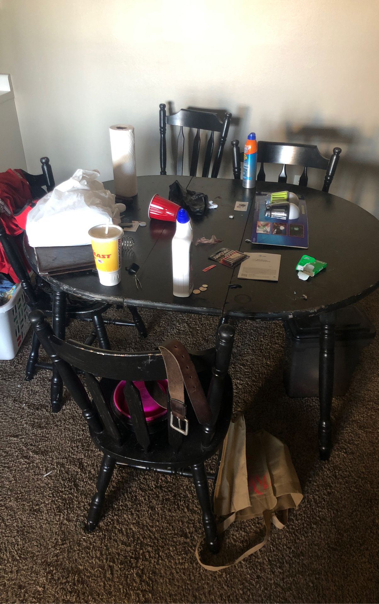 Used Table with 5 chairs
