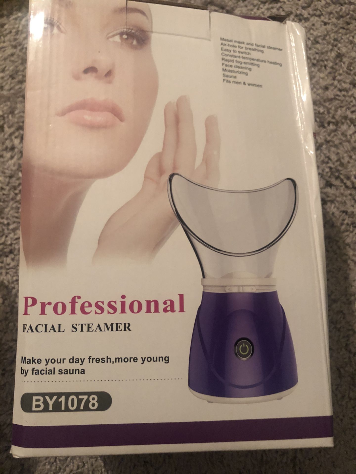 Facial steamer