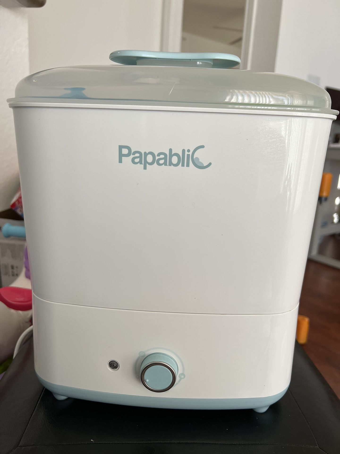 papablic baby bottle steam sterilizer and dryer