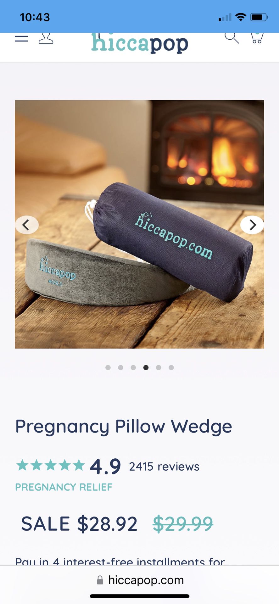 Pregnancy Pillow Wedge