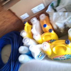 Household cleaning items Thirty five total items