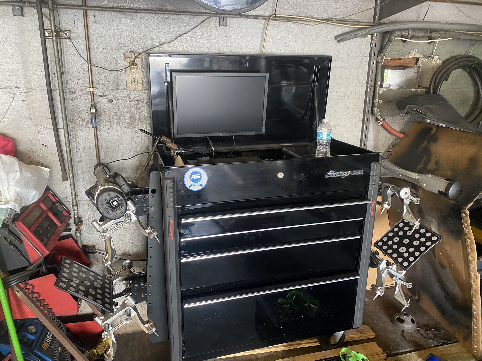 Snap on John bean prism portable alignment machine