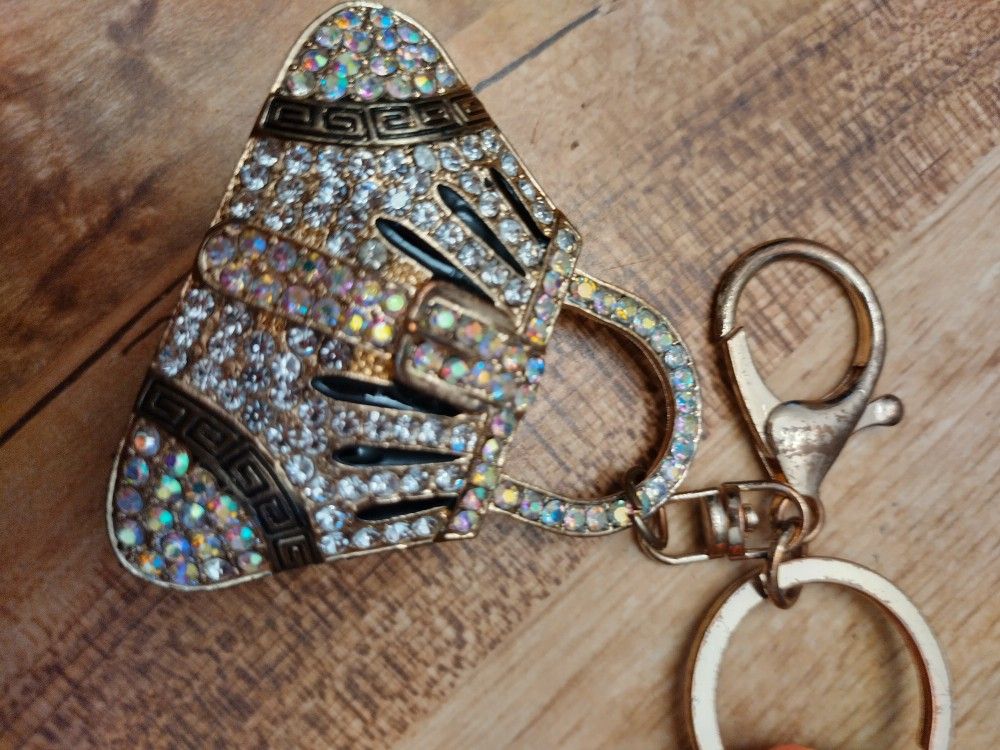 Bling Pocketbook Keychain