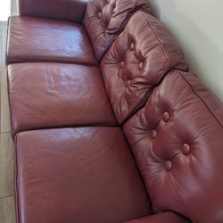 Leather Sofa