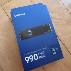 Samsung 990 Evo Plus SSD 4 TB PCIe Gen 4x4 | Gen 5x2 M.2 2280
