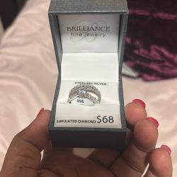 Engagement Ring Two Rings