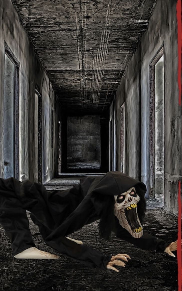 4ft lighted animatronic free standinf decor statue