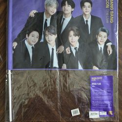 Bang Bang Con Live BTS Flag