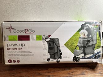 Good2Go Paws Up Reflective Pet Stroller