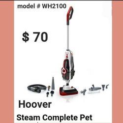 New Hoover Pet Steam 
