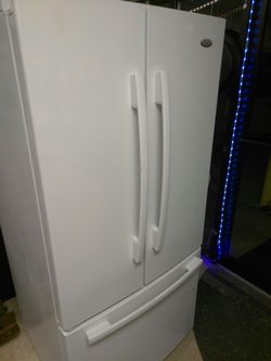 Whirlpool Gold white French door refrigerator