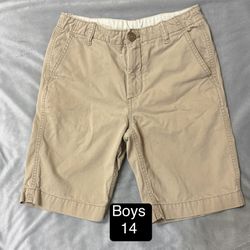 Boys 14 Gap Khaki Shorts 