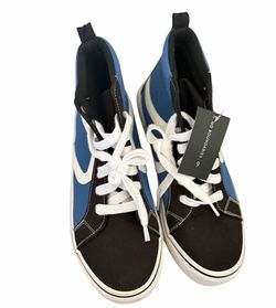 No Boundaries High-Top Sneakers Blue Black