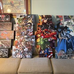 Marvel & DC Wall Art