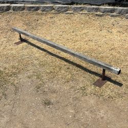 7ft Flat Bar Skate Rail