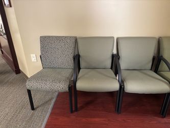 Padded Green Chairs
