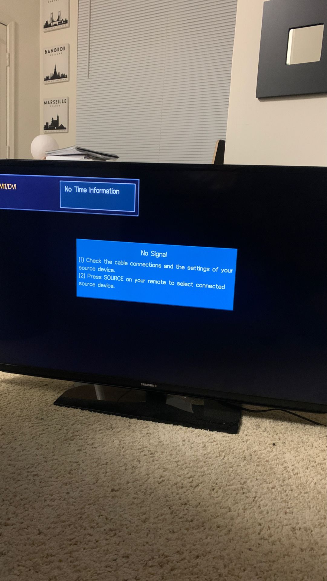 Like New 46” Samsung TV (NOT SMART)