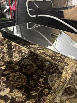 Mirrored Table - Glass- Z Gallery