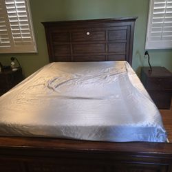 Memory Foam Mattress and Bed Frame