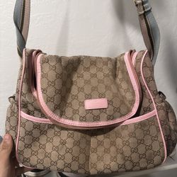 Gucci diaper bag