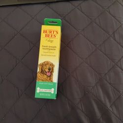 Burt's Bees For Dogs Fresh Breath Toothpaste With Peppermint Oil