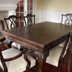 Chippendale style Antique Dining Set