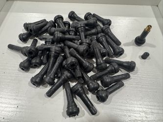 Tire Valve Stem replacement BAG OF 50 TMR  Rubber Snap-in car tire air balves    A4)