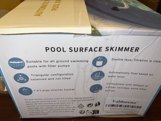 Above ground pool Skimmer
