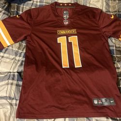 Washington Commanders Men’s #11 Blank Stitched Jersey Sz S