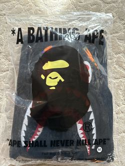Bape Shark Full Zip Hoodie Black 