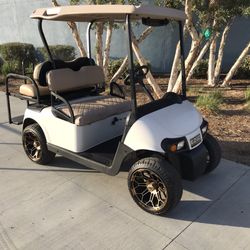 GASOLINE POWERED CUSTOM EZGO RXV GOLF CART