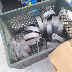 4" Plated Clevis Hangers  X53