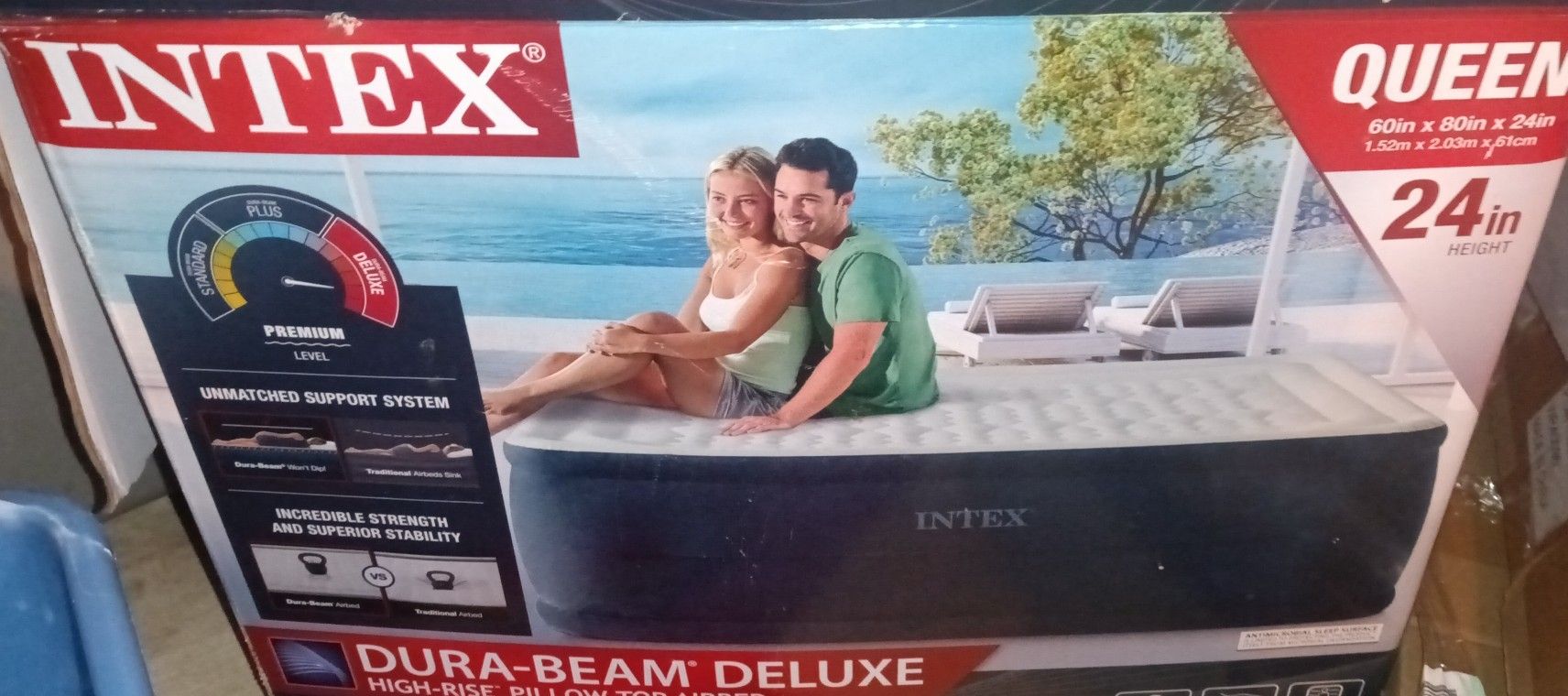 Intel Queen Pillowtop Open Box Air Mattress