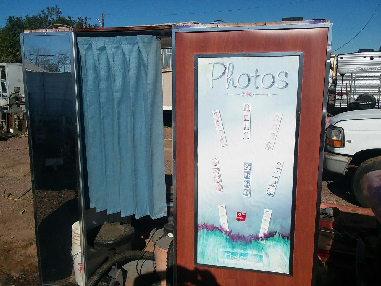 Vintage photo booth