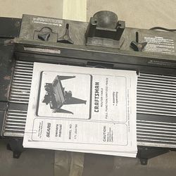 If Listing Is Up, It’s Available. Craftsman Router Table