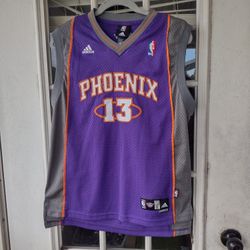 Adidas NBA Phoenix Suns Steve Nash Jersey youth L 14/16