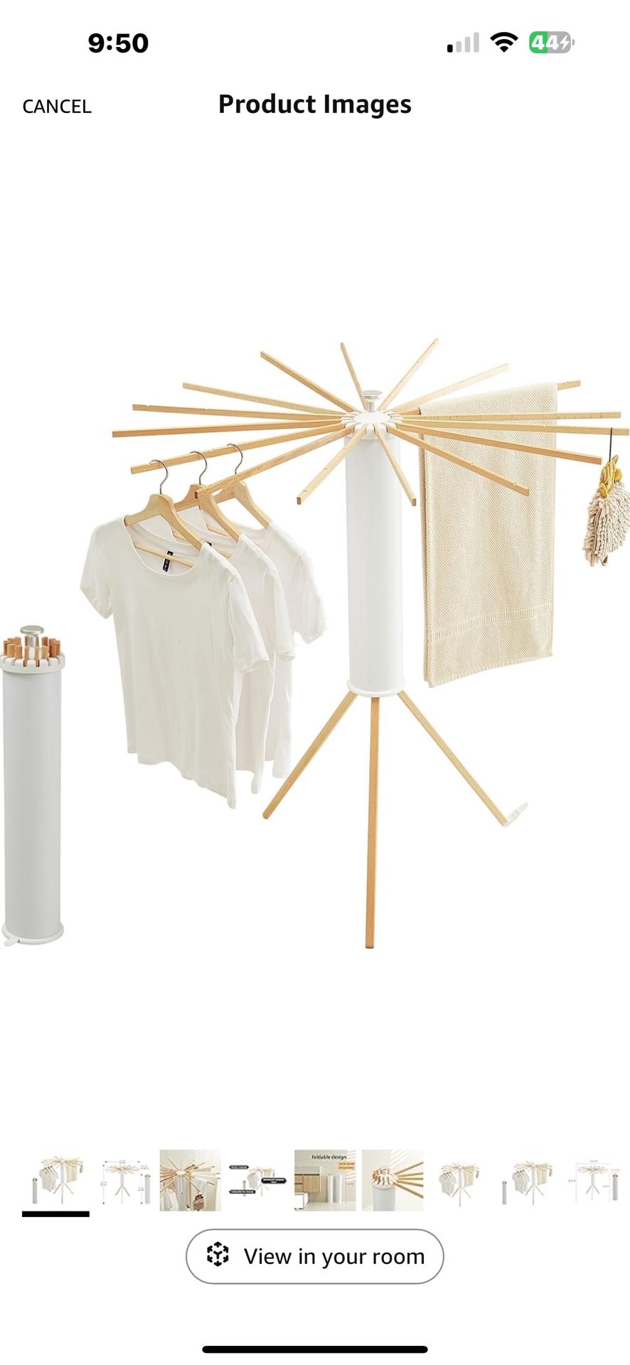 Clothes drying rack