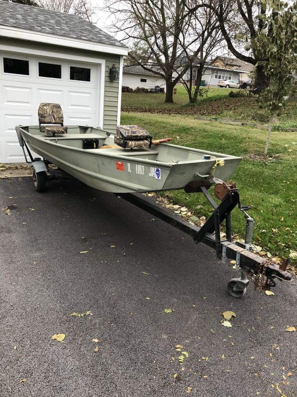 14’ Tracker Jon Boat for Sale in Lockport, IL OfferUp