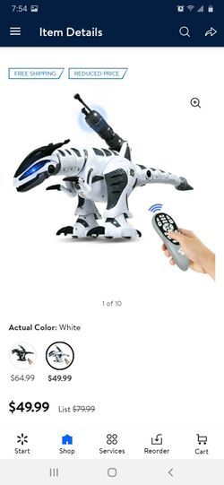 Robot dinosaur..