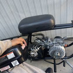 Mini Bike Roller Wheeli Bars No Engine 