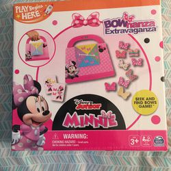Disney Minnie Mouse Bownanza, Matching Board Game, for Families and Kids Ages 3 and up