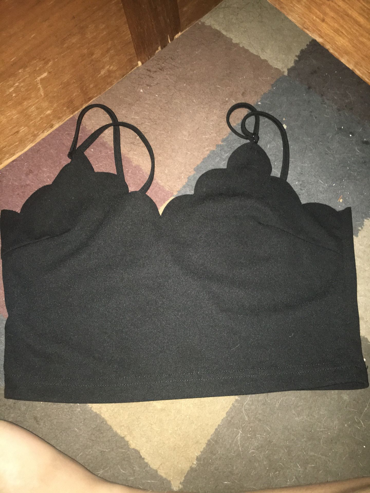 Black Crop Top