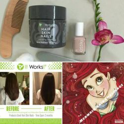 Hair skin and nails