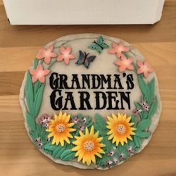 New garden stone