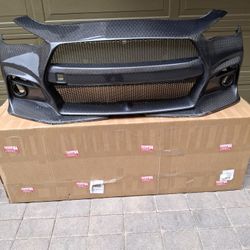 Q60 BLITZ STYLE HONEYCOMB FRONT BUMPER 