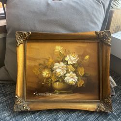 Robert Cox Framed Oil Painting 