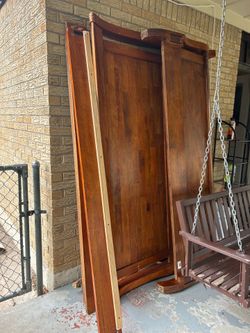 King size bed frame